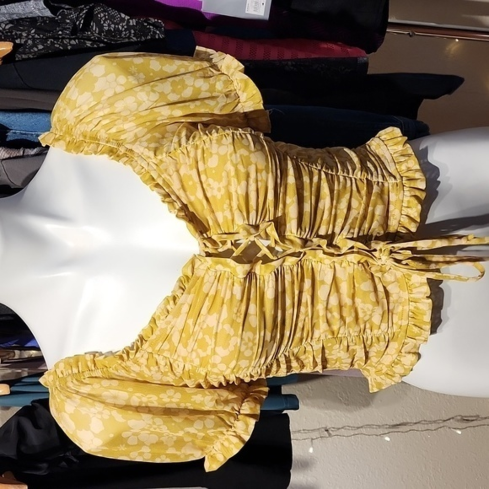 Willow crop top med
